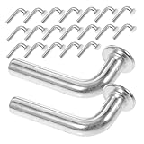  Cabilock 100 Pièces Safety Pin Shaped Heavy Duty Safety Bolt For Warehouse Shelving Clips Wear Resistant Finish Easy Installation