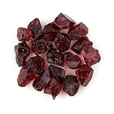 CRYSTALINES (50cts) Wholesale Stones, Natural Raw Garnet Gemstone, Reiki Healing Crystals, Bulk Loose Rough Supplies, Jewelry Making, DIY Craft, January Birthstone, Gem Collection (14-16pcs)