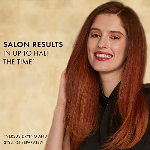 24K Gold One-Step Hair Dryer and Volumizer for Fast Styling and Less Frizz