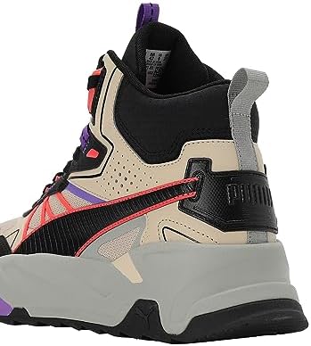 PUMA(プーマ) Men's Sneakers Climbing Shoe, 23 Fall/Winter Color Granola/Puma Black/Fairy Coral (03), 22.0 cm | Image 7