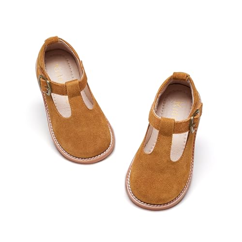 Kiderence Toddler Little Girls Mary Jane Dress Shoes School Oxford