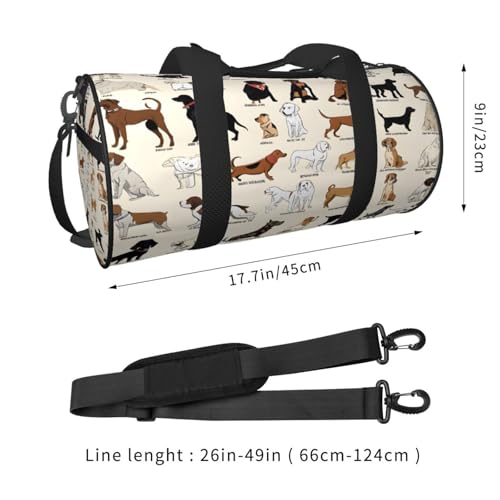 Organiseur multi-compartiments léger pour sac de voyage rond - 4