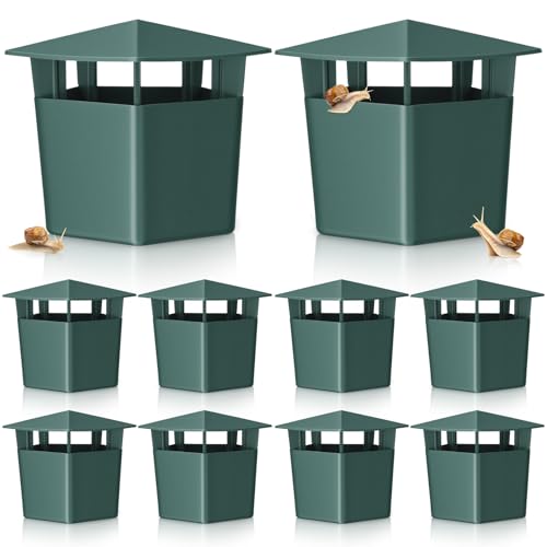 Mysora ナメクジ&カタツムリトラップ 10個パック…