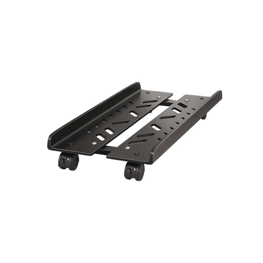 Stojak pod komputer Adjustable CPU Stand with 4 Wheels for PC Case Under Desk Holder Akcesoria komputerowe