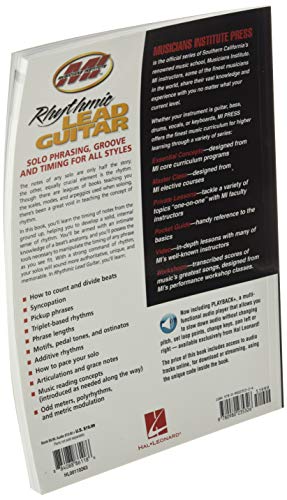 Rhythmic Lead Guitar: Solo Phrasing, Groove And Timing For All Styles #TOP3