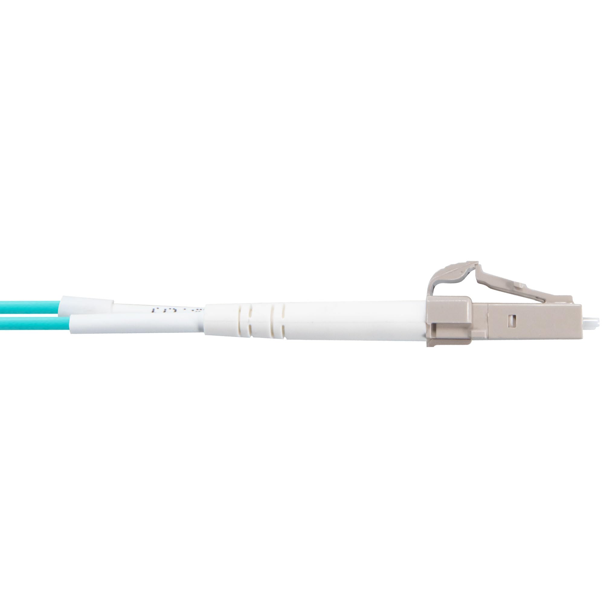 SeKi Câble à fibre optique Duplex LC/UPC vers LC/UPC mâle 30 m 50/125 μm OM3 Câble patch fibre optique LSZH, turquoise, multimode