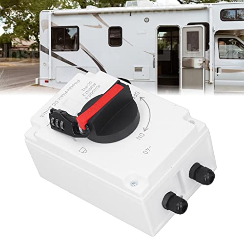 Interruptor solar 1200V 32A resistente al agua con aislamiento de policarbonato 6
