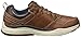 Skechers Benago-Treno, Zapatillas para Hombre, Marrón (Brown Leather Brn), 43 EU