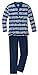 Produktbild Ceceba Herren Pyjama, 4-Knopfv, offen Zweiteiliger Schlafanzug, Blau (Monaco Blue 8436), Medium (Herstellergröße: 50)