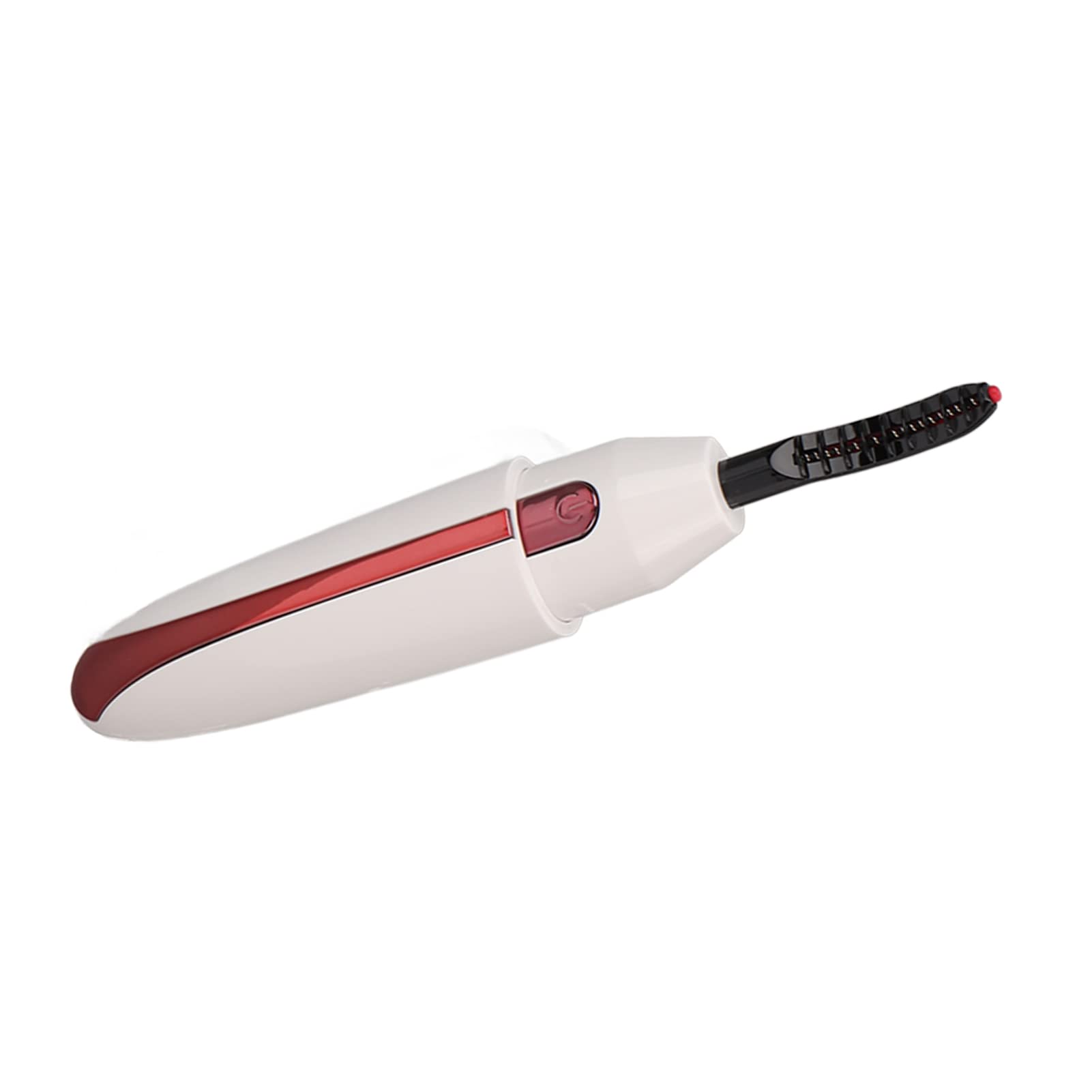 Rizador de pestañas eléctrico con carga USB 2 niveles de temperatura Calentamiento rápido Mini rizador de pestañas recargable para viajes y maquillaje diario