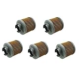 Wai Danie 5 pcs Oil Filters Compatible with YX 150cc 160cc Zongshen 155cc ZS155 Engine Pit Bike Motorcycle 15412-HB6-003 fit zongshen ZS190