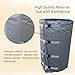 Industrial Barrel Heater, 2000 W Drum Heating Blanket, for 55 Gallon Tank, Uniform Heating, Support Temperature Control and Timing, for Oil Drums/Industrial Raw Material Drums,Black