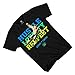 WWE Boys John Cena Shirt - Hustle, Loyalty & Respect Superstar Tee - World Wrestling Champion T-Shirt (Black, Large)