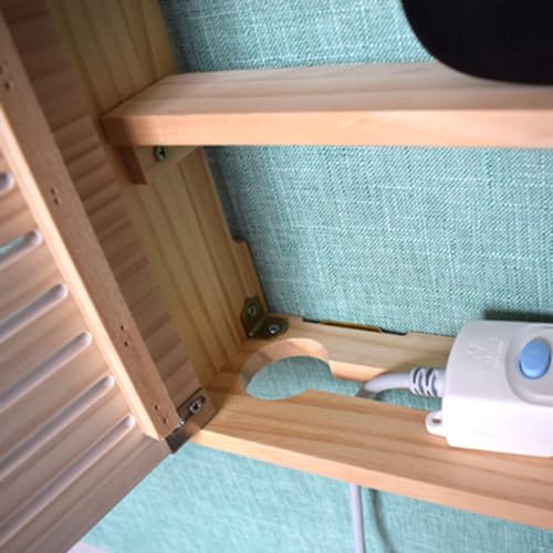 Scatola di archiviazione WiFi a parete, organizer in legno per router e prolunga, mensola galleggiante decorativa con porta singola per soggiorno