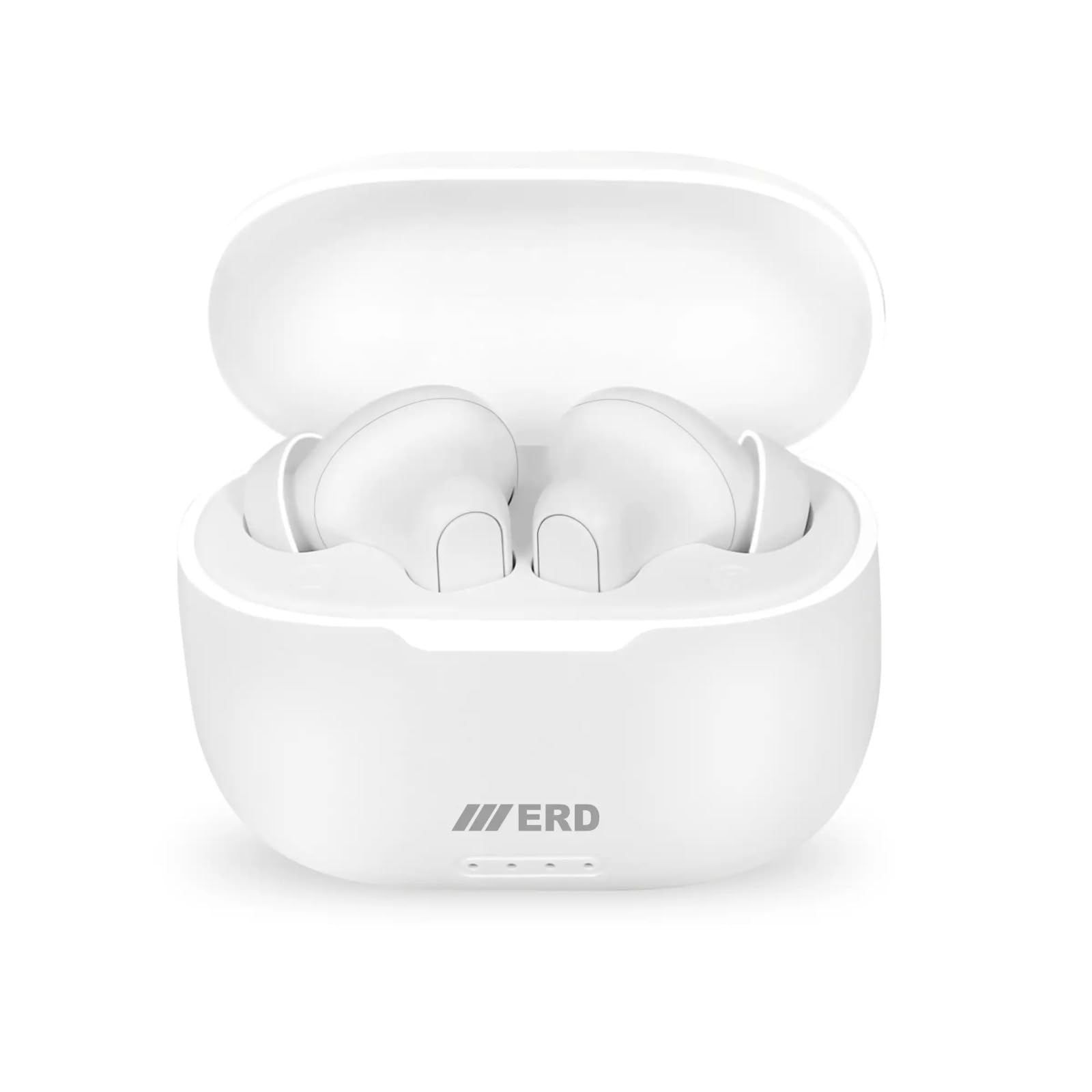 ERD TWS-17 True Wireless in Ear Earbuds with 35H Playtime Noise Cancelling Ambient Sound (Bluetooth Version V 5.3) Lightweight Comfort Fit Touch Control, Inbuilt Voice Assistant, White-image-43