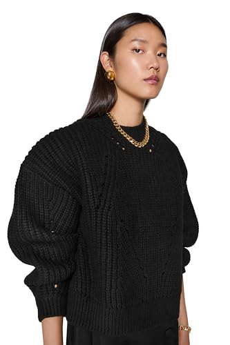 Image of Rebecca Minkoff Women's Brooks Spilt Hem Sweater