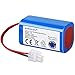 KINGTIANLE Vinso Akku passend für Ecovacs Deebot CEN546, CEN550, CEN640, CR130, M82 Staubsauger Home Cleaner Heimroboter (2800mAh, 14,8V, Li-Ion)