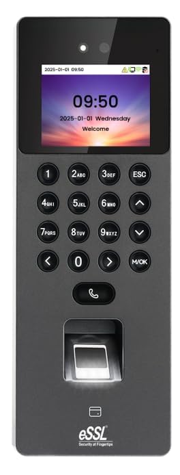 NAVKAR SYSTEMS ESSL Aiface Orcus Face & Fingerprint Based Attendance Cum Access Control System-picture-11