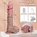 2025 New Adult Toy for Women Realistic Silicone Wand Thrusting Stimulation with Strong Suction Cup for Hands-Free Play Electric Adult Tools for Women Waterproof Pleasure Toys M87
