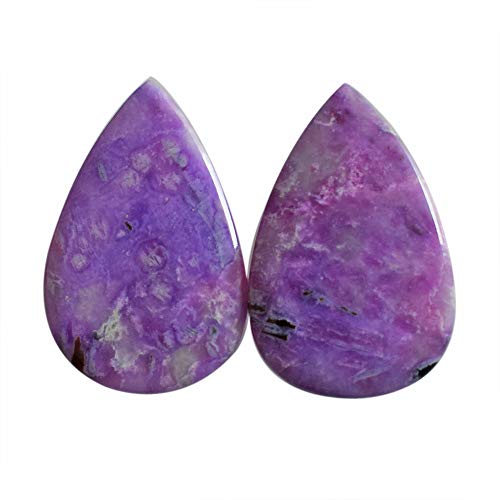 Sugilite naturelle cabochon violet 23 mm d'Afrique du Sud pour lithothérapie et bijoux