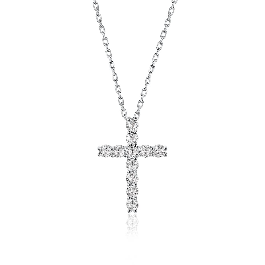 Collier en argent 925 moissanite 3mm pour sublimer votre décolleté au quotidien