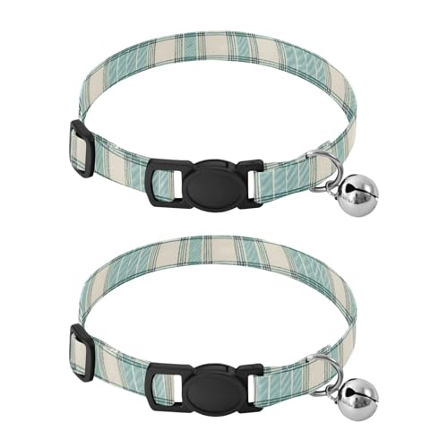 2PCS Collares para Perro Pequeño y Mediano Ajustables
