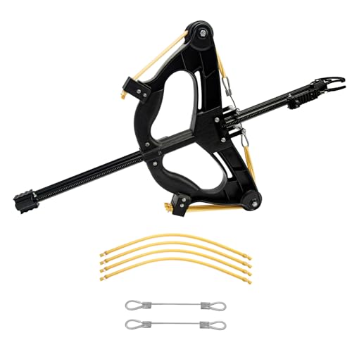 Compound Slingshot That Shoots Steel Balls, Both Handed Compound Bow Set for Adults, Professional Slingshot with Continuous Shooting for Outdoor (Compound Slingshots)