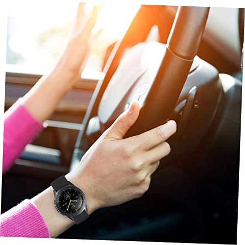 jojofuny 2 Pcs Watch Strap Athletic Wrist Tape Sports Wristbands Silicone Watch Band Silicone Wrist Watchband4