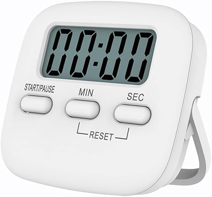 Large LCD Digital Kitchen Countdown Timer Stopwatch Alarm with Stand Practical Cooking Clock