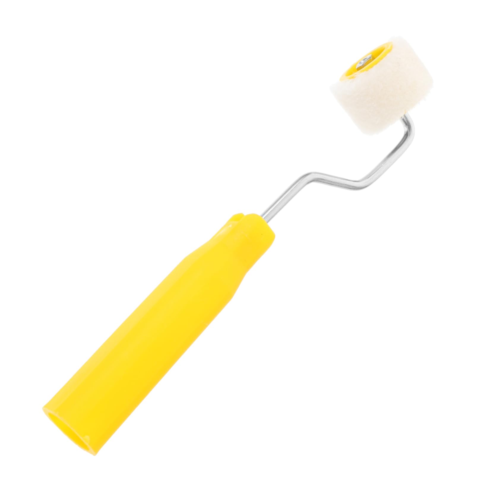 VILLCASE 10 piezas Rodillo de Pintura Mini Cepillo de Rodillo de Lana Natural Ergonómico Herramienta Duradera para Pintar Paredes y Detalles Hogar