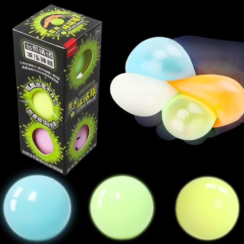 3 Lumi Balls Glow in the Dark