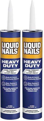 Image of Liquid Nails Construction Adhesive, Pack of 2 | Heavy Duty | 10 oz