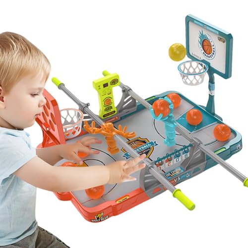 Juego de baloncesto de mesa para evitar aburrimiento infantil con bordes lisos