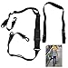 dancepandas Bandoulière de Scooter 2PCS Sangle Trottinette Electrique Bandoulière Réglable Ceinture de Transport pour Bicyclette Pliable Enfants Bicyclette Scooter Electrique (Noir)