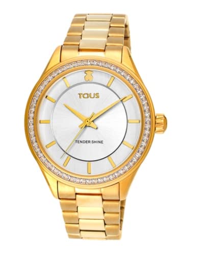 Montre Tender Shine TOUS acier IP rose et zircones cubiques de prestige