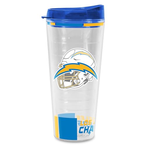 Image of Rico Industries NFL Football Double Wall Classic 16oz Or 20oz Tritan Tumbler W Lid