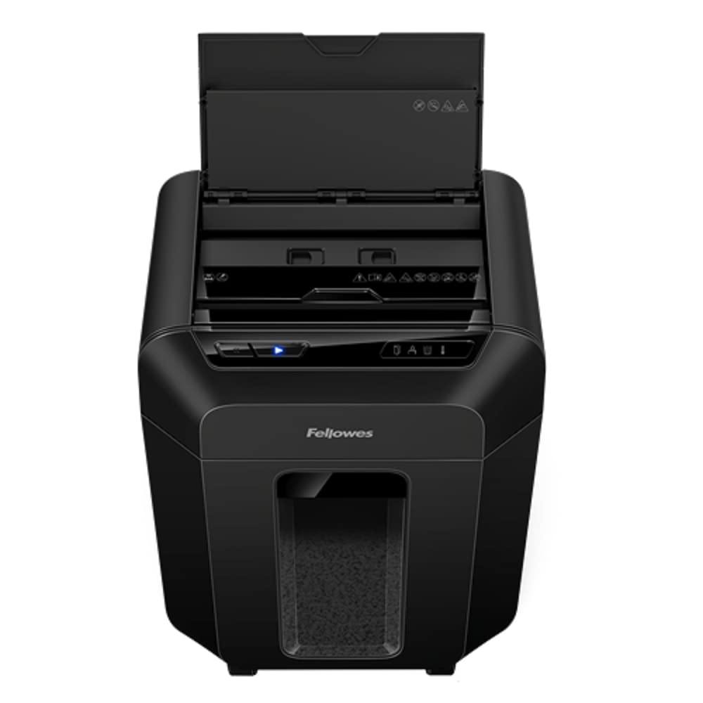 Fellowes Automax 80M Aktenvernichter Partikelschnitt-Zerkleinerung 22 cm Schwarz (4621501)