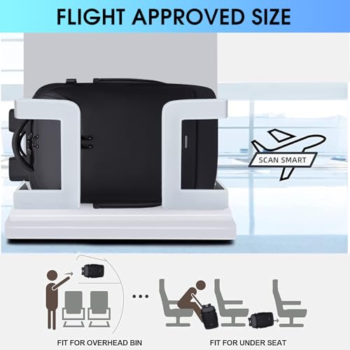 Image of TANGCORLE Travel Carry on Backpack Expandable Flight Approved Backpacks 17.3 inch Laptop Business Back Pack for Women Men
