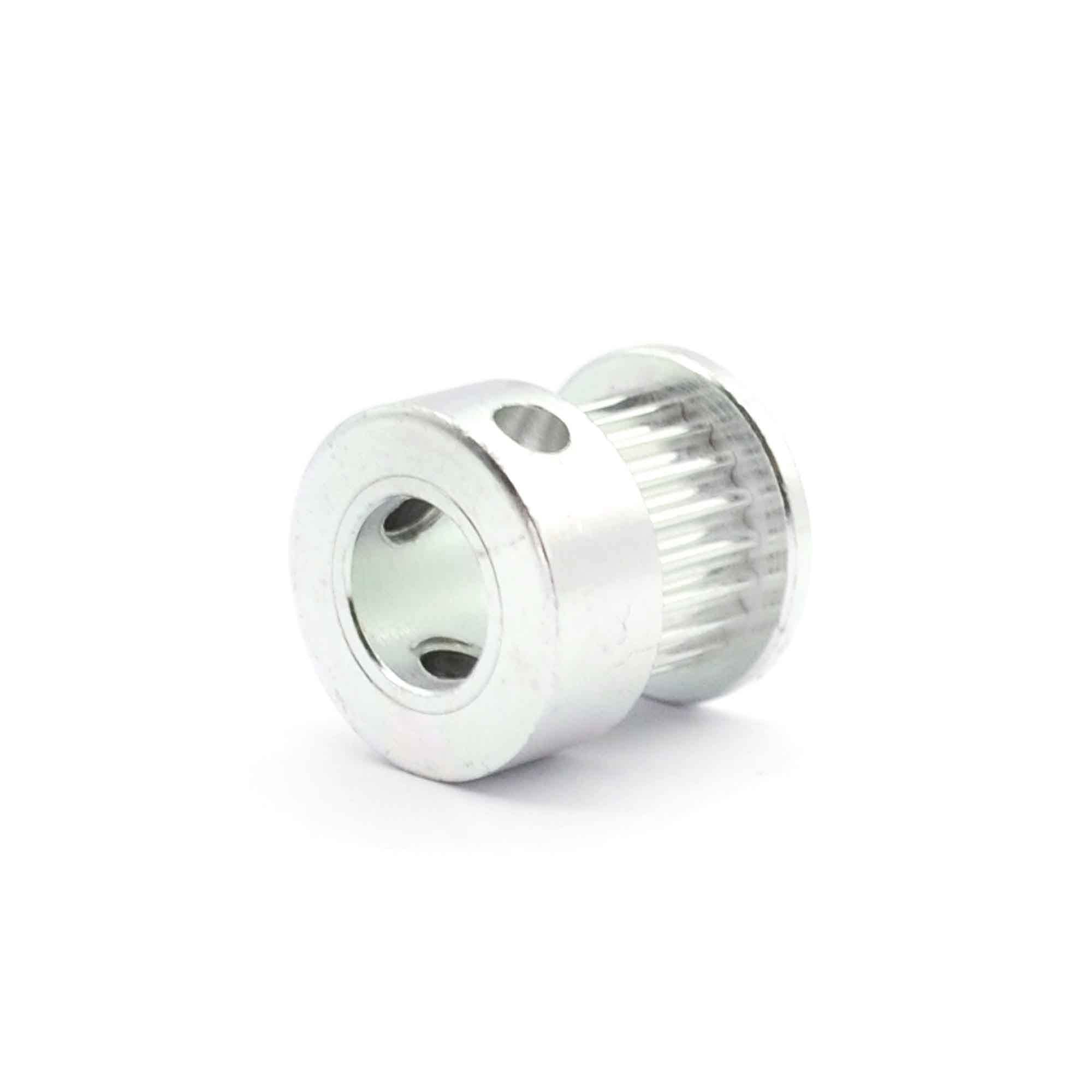 Lxuan-Koło pasowe rozrządu 50 szt. Drukarka 3D Aluminium Repromp 20 zębów Koło pasowe rozrządu 5 mm 8 mm CNC GT2 Części OD 16 mm 20 T dla szerokości pasa 6mm, wysoka precyzja (rozmiar: 20T otwór 5mm)