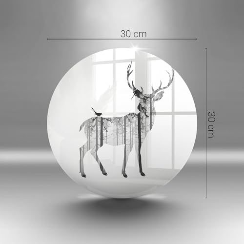 Planche à découper induction 30cm Wallfluent accessoire de cuisine forêt