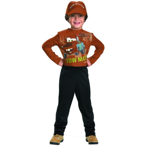 Basic Tow Mater Child Costume Size 4-6 Small