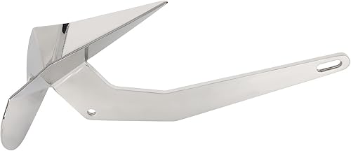 Miniatura 6 de SCITOO Anclaje de barco 316 Anclaje de triángulo de acero inoxidable 22.0 lbs22LB Anclajes marinos