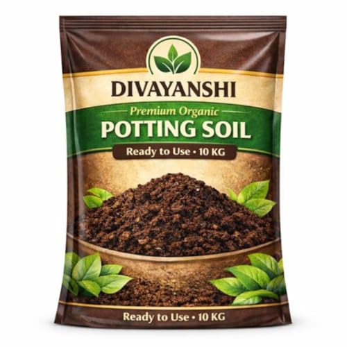 Image of Divayanshi Premium Potting Soil Mix for Plants & Gardening | Ready-to-Use Nutrient-Rich Soil for Indoor & Outdoor Pots | Ideal for Flowers, Vegetables & Home Garden-10kg