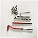 SEWOART 30pcs Thread Repair Kit with Wire Inserts Durable Helical Inserts for Engine and Automotive Repairs Easy to Use Rethreading Tool Set