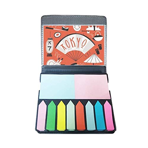 Marque-page autocollant japonais Tokyo sous boîte cadeau pour lecteur