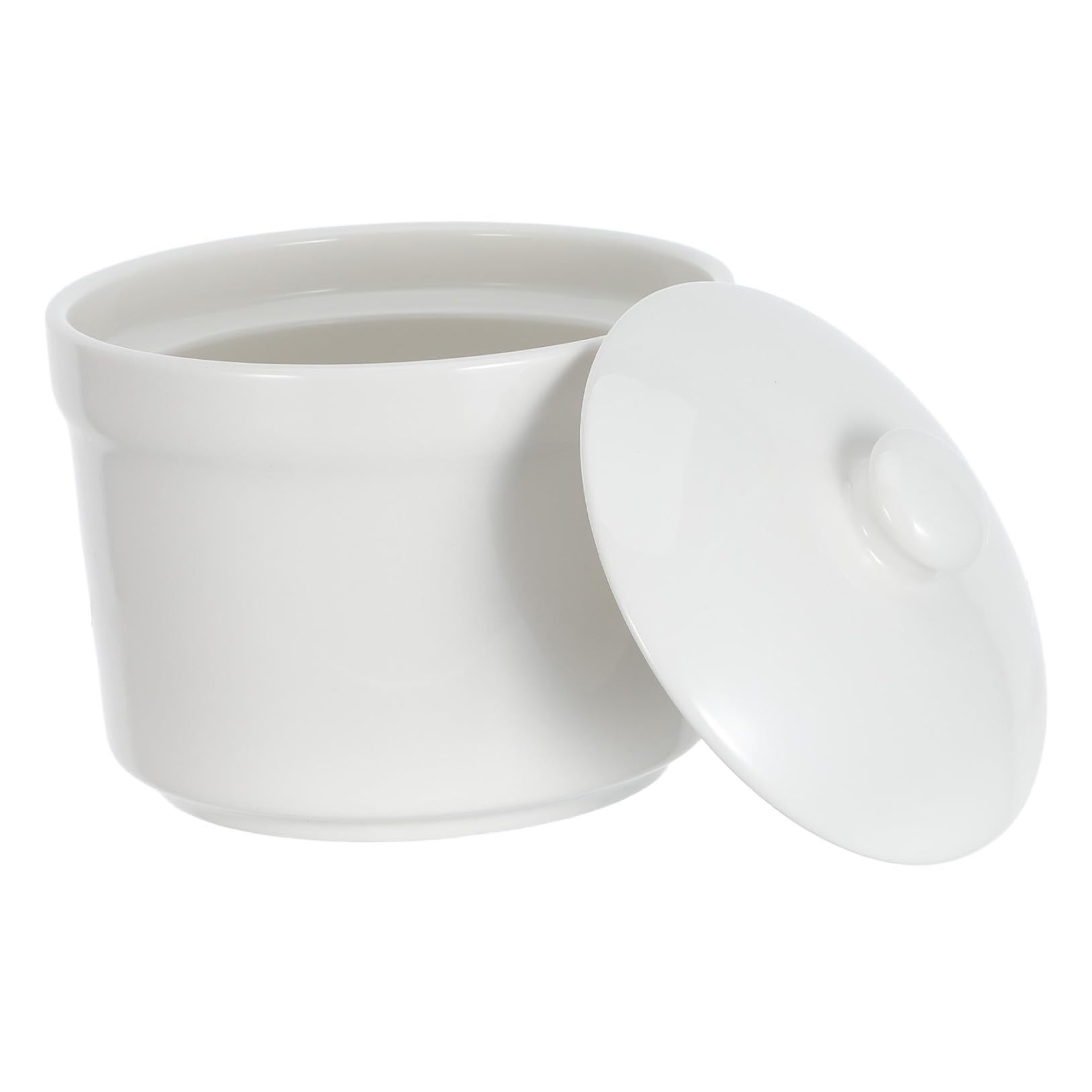 Bol à Soupe en Céramique 580ml Bol à Œufs Vapeur Coupe à Dessert Délicate