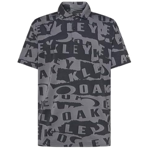Oakley Men's Black Polo with Eyewear Loop Cover