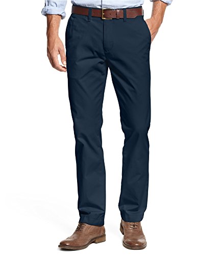 Tommy Hilfiger Herren Chino Hose Big & Tall Classic Fit Stretch - Blau - 40W / 36L – Ansicht 1