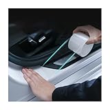 povtii Car Door Edge Guard Door Sill Protector, Automotive Anti-Collision Strip for Car Door Edge, Adhesive Tape Auto Door Entry Protection Film, Universal Car Accessories (10CM*10M)