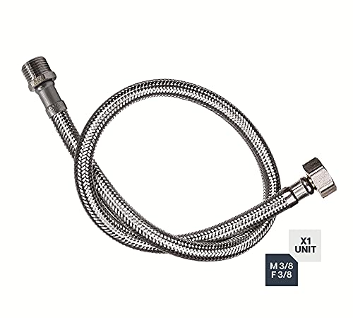 DOJA Industrial, Silver / Black, M 3/8" - H 3/8"| 20 cm - Image 3